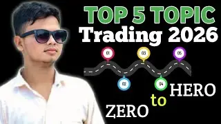 Zero To Hero In Trading 2026 Like A Pro ? Crypto & Forex And FnO 