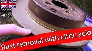 DIY / How To: rust removal with citric acid - Bildilla Magasin