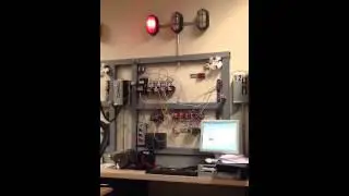 PLC and VFD programming project