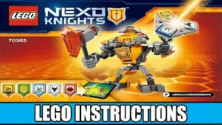 LEGO Instructions - Nexo Knights - 70365 - Battle Suit Axl - Battle Suits