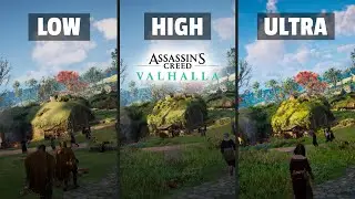 Assassin's Creed Valhalla | Low, High, Ultra | Graphics Comparison