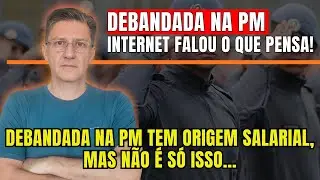 DEBANDADA NA PM: Por que tantos policiais est&atilde;o pedindo para sair? 🚨