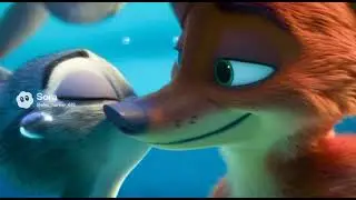 Nick Wilde & Judy Hopps underwater kiss (Sora A.I)
