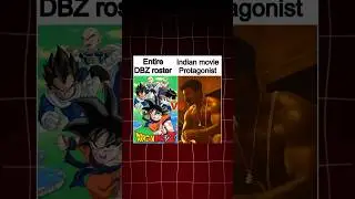 dbz против индийского героя 😭 #шорты