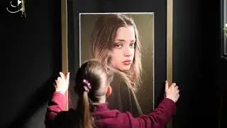 Artwork Installation - Kenzie's Fine Art Portrait