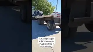 🚚 Hauling coils on a flatbed #shorts #trending #viral #truck #trucking  #18wheeler #semi #cracked