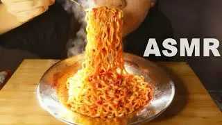 Samyang 3X Fire Noodle Challenge&hellip; I Wasn&rsquo;t Ready For This 😳🔥🍜 | Extreme Heat ASMR Mukbang