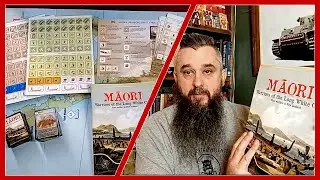 Maori: Warriors of the Long White Cloud - Compass Games - Unboxing and impressions