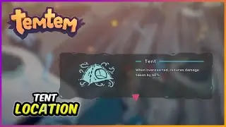 How To Get Item Tent - Temtem Items (Tent Location)