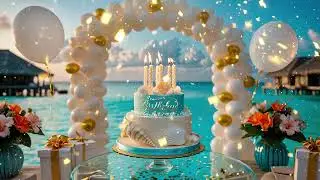 Birthday Wishes with Music and Cake 🎂 | Send This to Someone Special