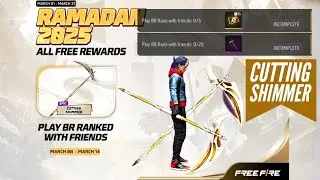 New Cutting Shimmer Scythe Skin Free in Free Fire Ramadan Event 2025
