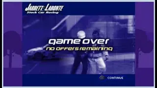 Jarrett & Labonte Stock Car Racing PSX Game Over