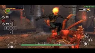 GHOST RIDER PSP GAME ON ANDROID I GAMEPLAY TEST (60FPS🔥)