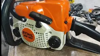 Drujbă stihl ms 180 cu piston meteor Italia!