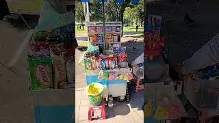Street Foods In El Ejido Park (Quito Ecuador)