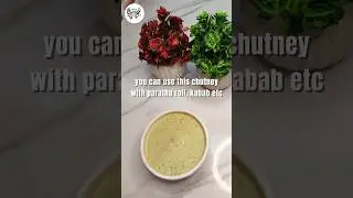 Mint Chutney for paratha roll/kebab | mint yogurt dip | green chutney recipe
