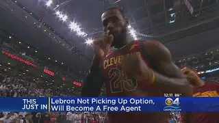LeBron James To Become Unrestricted Free Agent