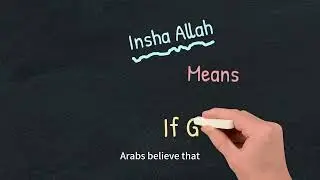 Insha Allah Meaning in Arabic