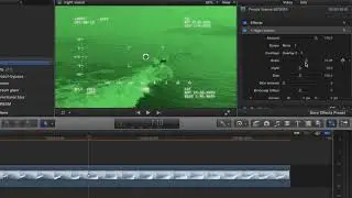 Night Vision Effect In Final Cut Pro X
