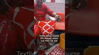 Admission for Textile Design Course at #ifd #trending #love #fashion #tiedye #training #yt #shorts