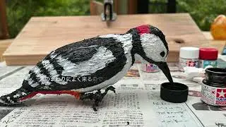 キツツキドアノッカー/bird door knocker
