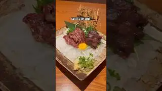 Eating Raw Horse In Japan