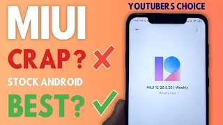 Why BIG YouTubers SAY Stock Android is BEST? MIUI कचरा है? 🔥🔥