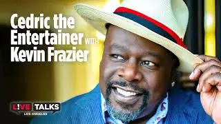 Cedric the Entertainer with Kevin Frazier at Live Talks Los Angeles