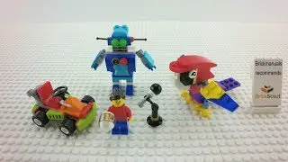 10402 LEGO&reg; Classic Set Fun Future Speed Build Review 4k by Brickmanuals