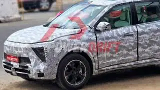 🚘 Mahindra XEV 7E Spotted Testing for the First Time in India!
