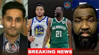 Giannis Wins His Next Title With Knicks or Warriors? Shams, Perkins Debate Deadline Buzz