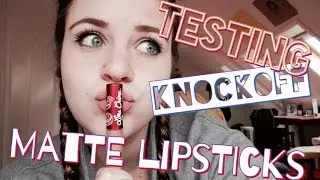 UNBOXING AND TESTING LIMECRIME VELVETINES KNOCKOFFS!