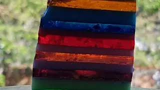 Layered Rainbow Jello #shorts #short #shortvideo #shortsvideo #recipe #snack #dessert #easy #yummy