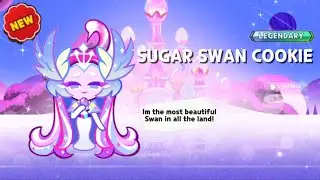 Sugar Swan Cookie gacha animation | cookie run: kingdom | fanmade