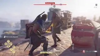 Assassins Creed: Odyssey - Olouros Fortress - Chaos Stealth Gameplay