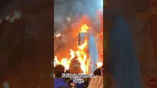 Fallas in Valencia, Spain. What do you think?  (LIVE opera concert for 3K #explorewithkelsey)