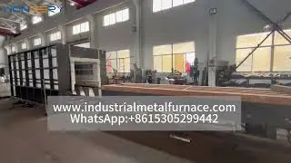 Industrial Electrical Resistance Heat Treatment Bogie Hearth Furnace Car Bottom Furnace