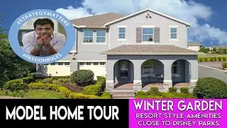 Waterleigh Sea Cliff Model 4BR 3.5 Bath I Winter Garden 34747 I D R Horton Community