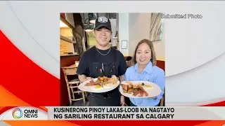 Pinoy 5-star hotel Chef, naging fast-food crew, nakapagtayo ng sariling restaurant I OMNI Filipino