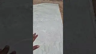 Solid base with concrete for casting precast elements