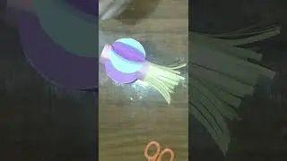 easy paper lamp in just a minute_easy 1 min paper craft #funfinity kids