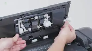 lexmark replacing adf pick feed separator roller video