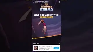 Disney's Sorcerer's Arena Mobile Game Advertisement Summer 2021