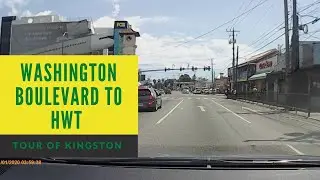 Washington Boulevard to Half Way Tree - Tour of Kingston Jamaica (Lets Go Jamaica Ep3)
