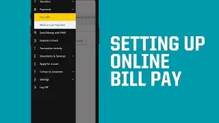 How to Set Up Bill Pay