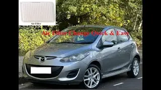 Замена воздушного фильтра на Mazda 2 Demio и многих аналогичных марках &mdash; быстро и легко.