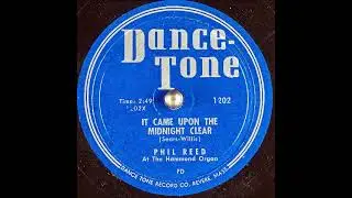It Came Upon the Midnight Clear ~ Phil Reed At The Hammond Organ (1949)