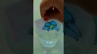 #easy #magic #paper #flower #colour #like #subscribe #trending