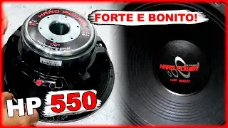 Woofer Hard Power 12 Polegadas HP 550 RMS - Review e Teste