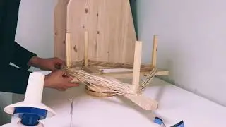 How to combine a yarn butler with a yarn swift. 물레와 얀버틀러 결합하면 어떨까?